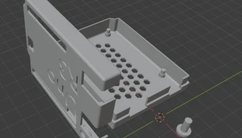 Чехол для Arduino Uno R3 с кнопкой
