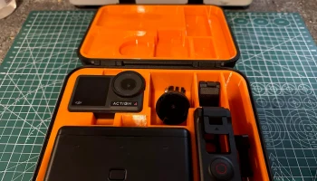 Прочная коробка для DJI Action 4 со съемной вставкой из Т..