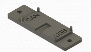 MKS CANable Pro с креплением на DIN-рейку
