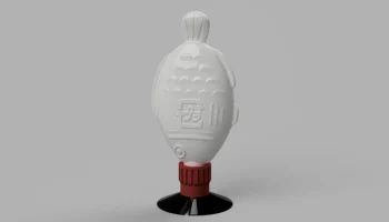 Лампа из соевой рыбы (LightSoy)
