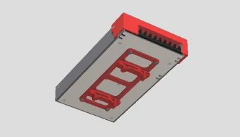 Корпус блока питания Meanwell LRS-350 / LRS-300 (монтируе.. 1