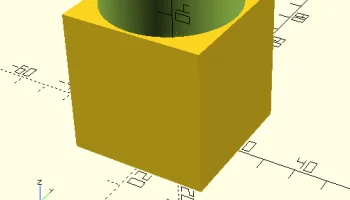 Перевернутая подставка Purist Cubic для шарикового дезодо... 3
