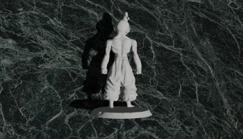 Кид Маджин Бу Dragon Ball Z #21, оптимизированный для 3D-... 2