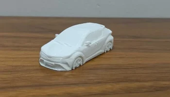 Брелок Toyota CHR 3D модель 3