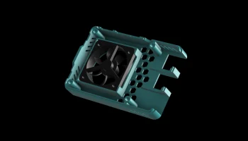Крышка корпуса Hazi's Raspberry Pi 4 + крепление для вентиля 1