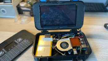 прочный ноутбук Raspberry Pi 8