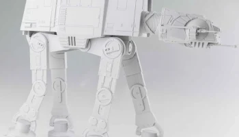 Детальный AT-AT из "Звездных войн" в масштабе 1:75. 2