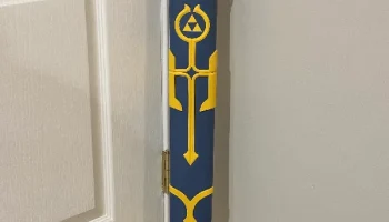 Legend of Zelda Master Sword Scabbard (BOTW) (TOTK) (Полн... 3