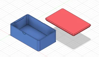 Параметрический корпус с защелкой Fusion360......... Параметрический корпус с защелкой Fusion360.........