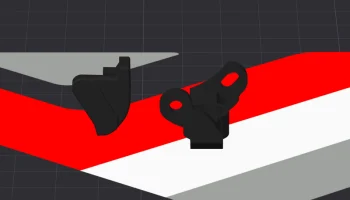 VZ HextruDort Pin Lock без текста/адаптер для трубки Боуд...