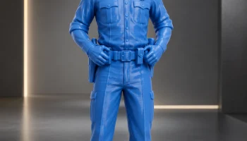 Polizeifigur - фигура полицейского