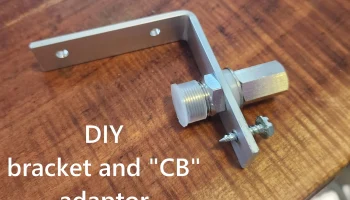 Основание для штыревой антенны DIY 3/8 24, кронштейн типа.. 2