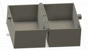 Notiz Zettel Kasten DIN A8/Коробка для купюр mit eingebau..