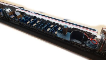 Интерьер модели поезда Roco ICE-TD H0 + обновление интерь... 3