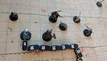 Кинжальное Сердце / Линейка дальности D&D... 4