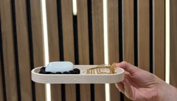 Einfache wei&szlig;e Ablage - Eingangsbereich-Kollektion 2