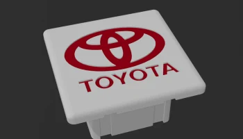 Заглушка сцепного устройства прицепа Curt в OEM-стиле Toy... 1