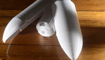 Комплект модели SpaceX Falcon 9 6