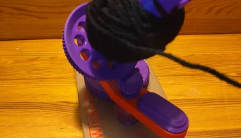 Намоточное устройство для пряжи, напечатанное на 3D-принт... 5