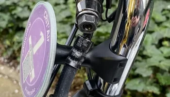 Держатель наклейки Crit'Air для Honda Monkey 125............ 2