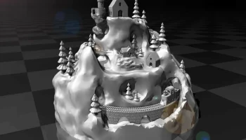 Рождественская деревня 1