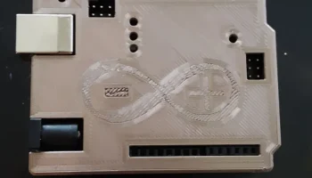 Чехол для Arduino Uno с логотипом
