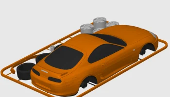 Карта комплекта Toyota Supra MK4 3