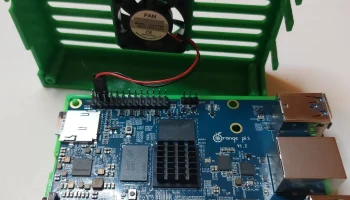 Съемный корпус для Orange Pi 5 с креплением для вентилято... 1