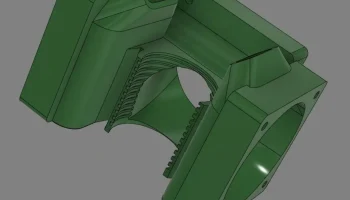 E3D V6 40 мм 3-вентиляторный канал