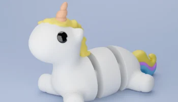 3D-брелок Flexi Unicorn (бесплатное время ограничено)......