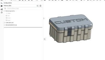 Прочный короб с параметрической конфигурацией OnShape CAD.. 5