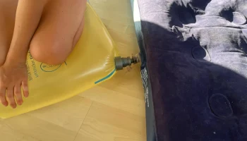 Насос для надувного матраса, полностью напечатанный на 3D.. 8