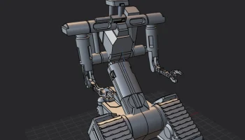 Джонни 5 оживает: модель для 3D-печати 2