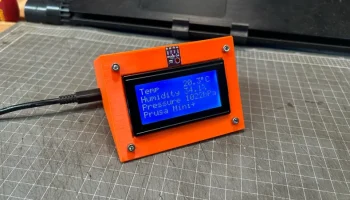 Монитор температуры и влажности с BME280, Wemos D1R2 ESP8...