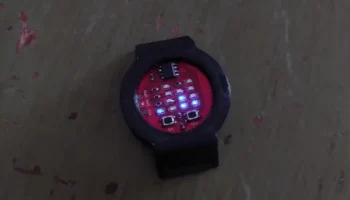 Бинарные наручные часы