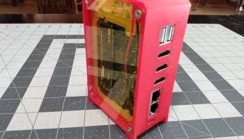 Корпус Orange Pi 5 Plus с вентилятором 40 x 10 мм... Корпус Orange Pi 5 Plus с вентилятором 40 x 10 мм...