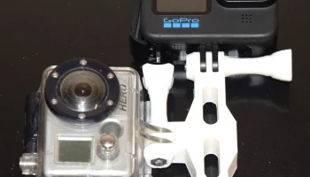 Крепление GoPro двойной ориентации для одновременной верт...