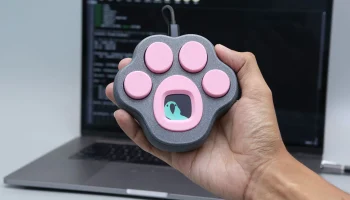 Клавиатура Kitty Paw с цветным TFT-дисплеем............