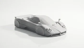 Pagani Zonda - упрощенная версия пресс-формы............ Pagani Zonda - упрощенная версия пресс-формы............