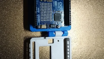 Чехол для Arduino UNO R4 WIFI (ЗАЩЕЛКИВАЮЩИЙСЯ/НАВЕСНОЙ И... 4