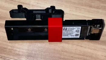 USB-крепление NVMe для DIN-рейки Voron 2.4