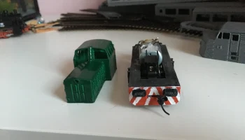 Т334 - Тепловоз в масштабе HO 1:87 9