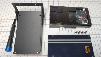 Стойка MP-1: Крепление в стойку ZimaBoard 2U 6