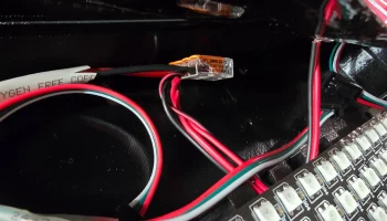 Рамка контроллера MATRIX WLED esp32 16x32 1
