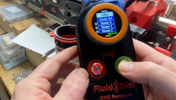 Чехол для подвески с ЧПУ "Fluid Dial" для FluidNC на базе... 1
