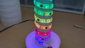 Цилиндрическая светодиодная лампа - RGB-светодиодная ламп... 2