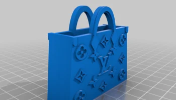 Сумка Louis Vuitton, принтер ТЕСТ 2