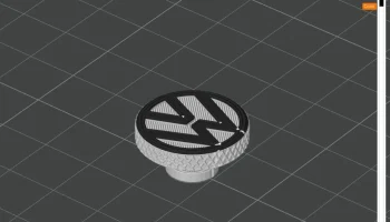 Volkswagen Logo Clogs Charm (Croc Jibbitz) 1
