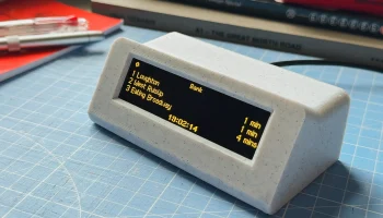 Чехол для платы вылета Gadec - ESP32 D1 mini и 3,12-дюймо..