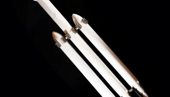 Комплект расширения SpaceX Falcon Heavy для модели Falcon 9 1